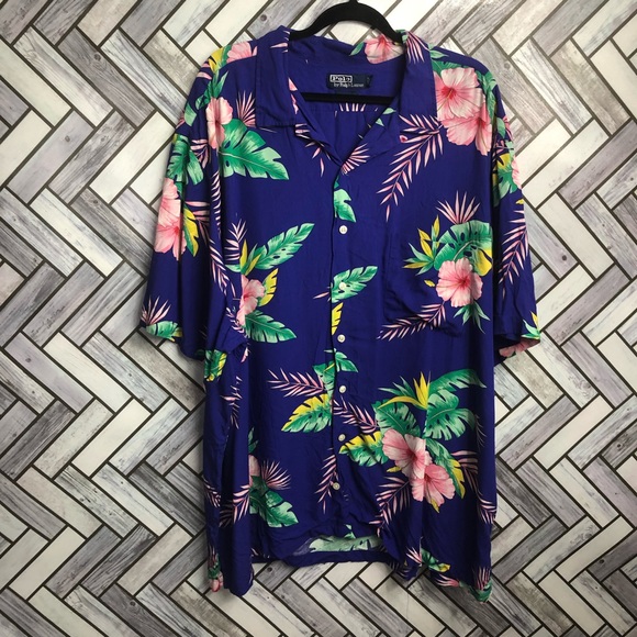 Polo Ralph Lauren Other - Polo Men’s Hawaiian Button Front Shirt